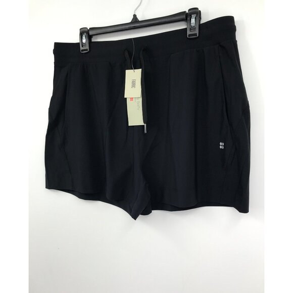 Sweaty Betty Explorer 3.5" Athletic Workout Drawstring Short Black XXL NEW - Picture 3 of 8